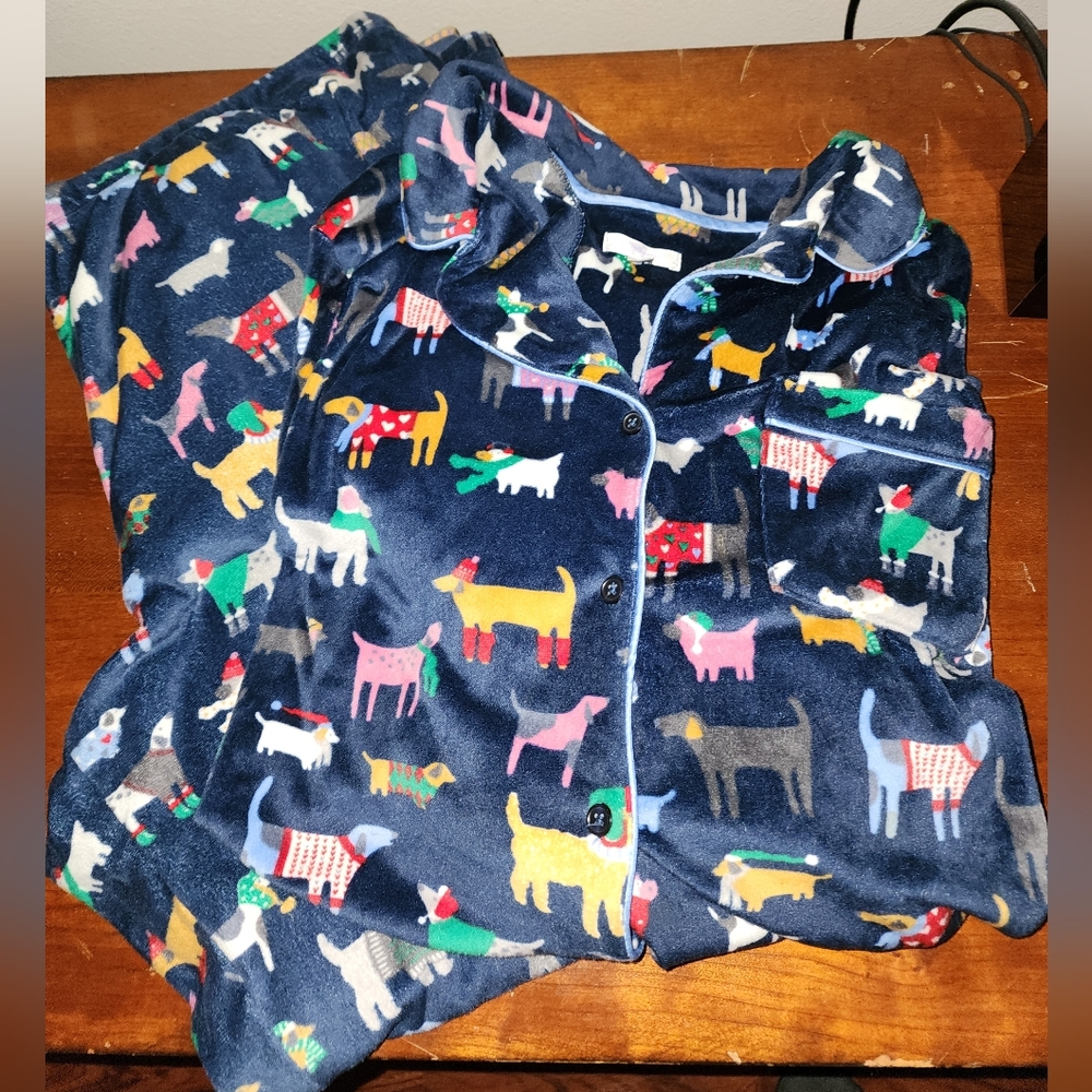 Secret Treasures Dog Pajama Set 3x